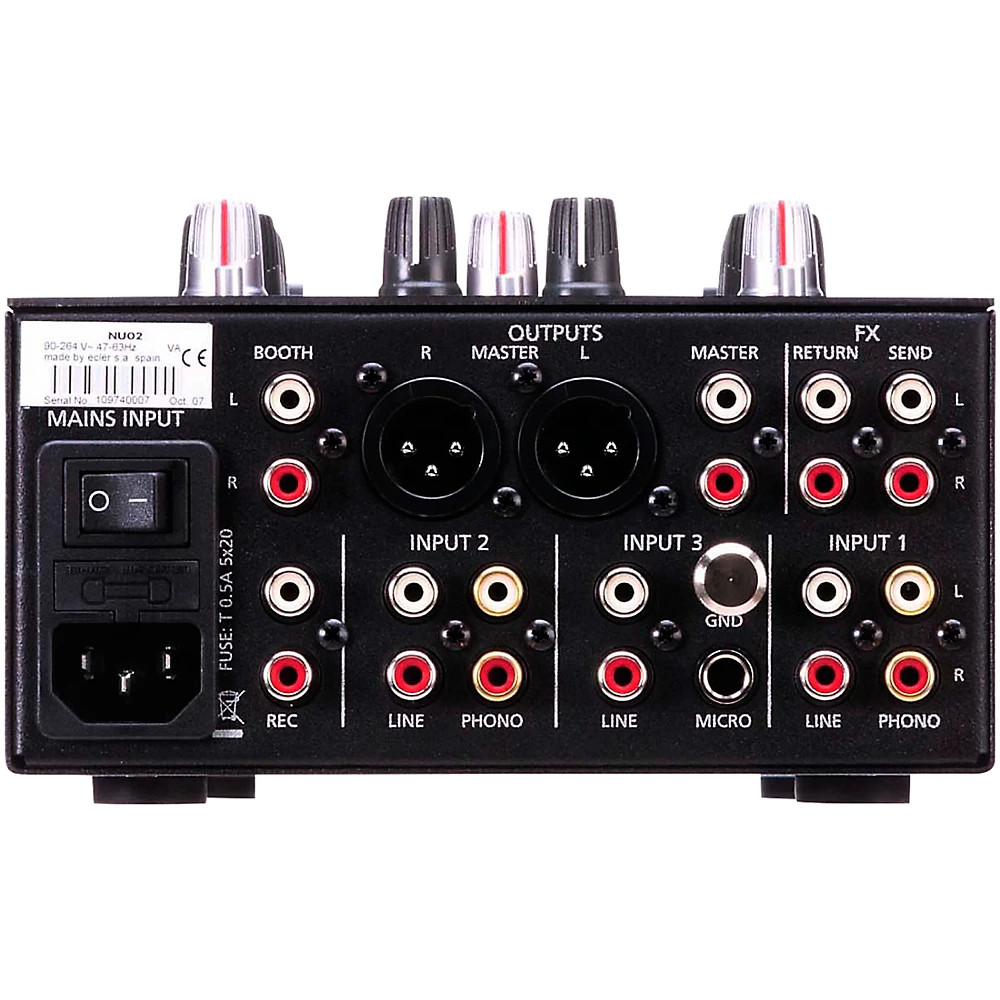 Ecler NUO 2.0 2Channel Analog Mixer Refurbished