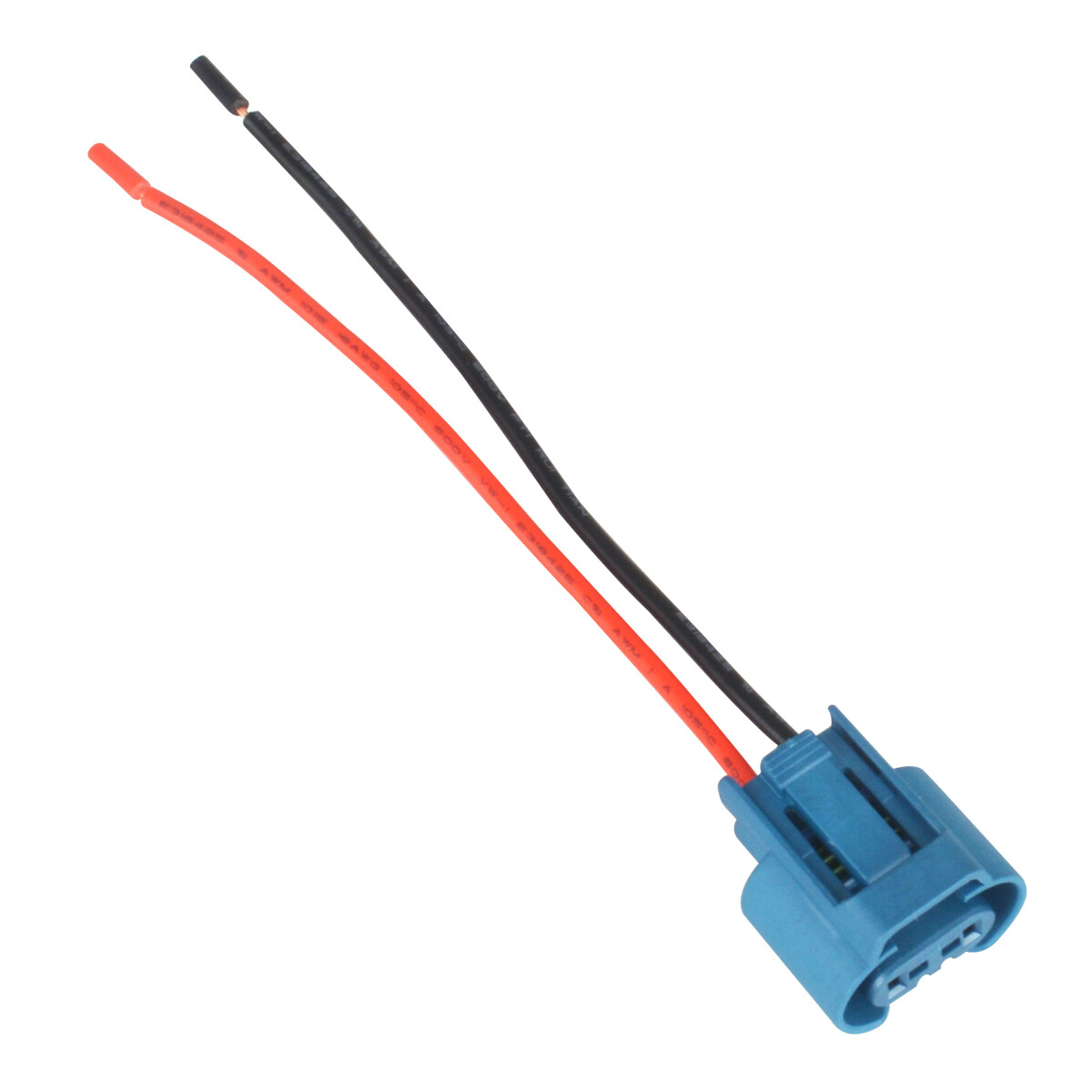 HB3 9005 Headlight Pigtail Female Plug Wire Two-Harness High Beam Bulb Socket