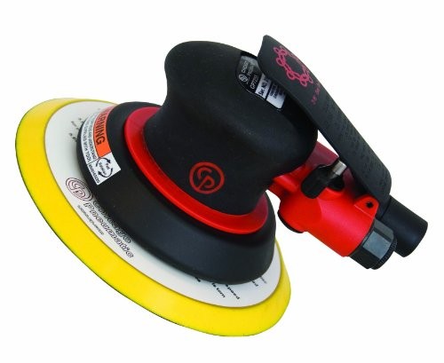 Chicago Pneumatic CP7255 Lightweight Orbital Sander 12000 RPM Red