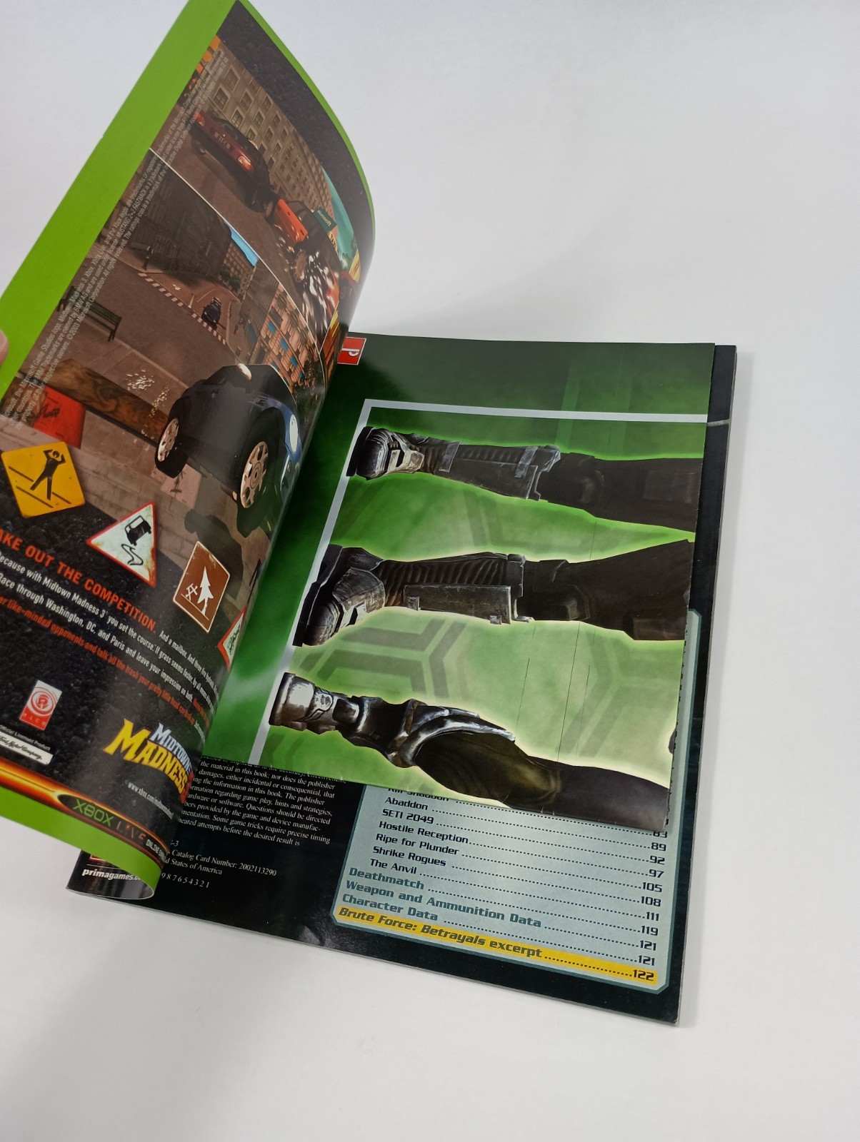 Brute Force Xbox - Prima's Official Strategy Guide with Poster, 2003