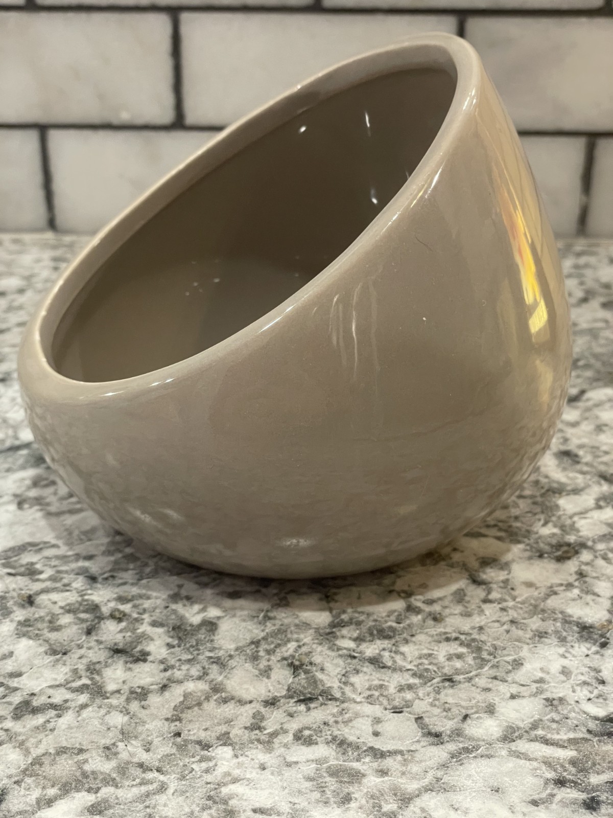 Terrain Pot, Beige, Decor,