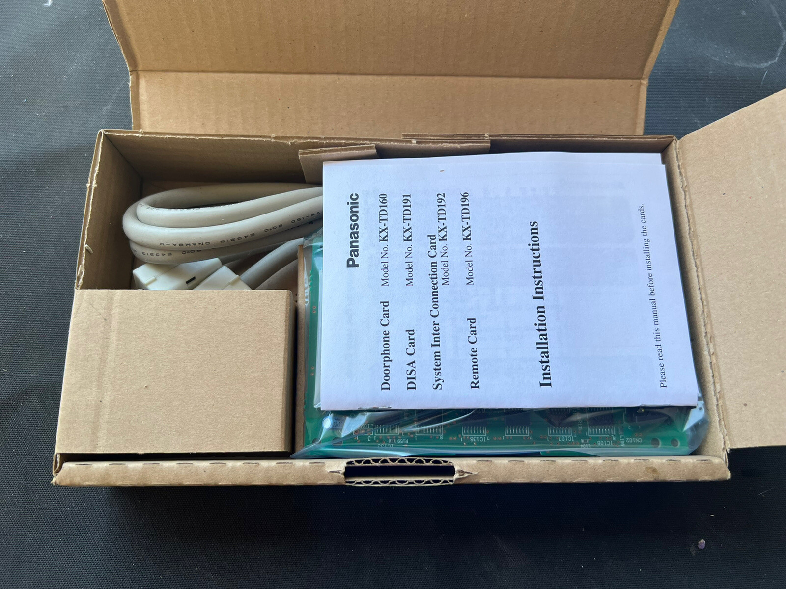 Panasonic KX-TD192 System Inter-Connection Expansion Kit for KX-TD1232 *NEW*