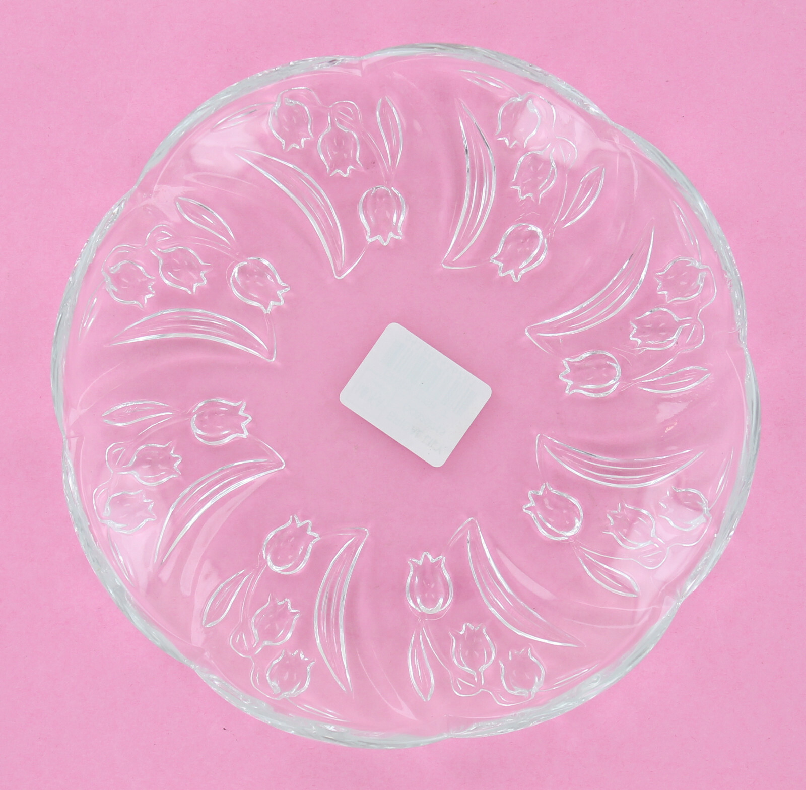 New Mikasa Bridal Lily 7" Crystal Candy Dish