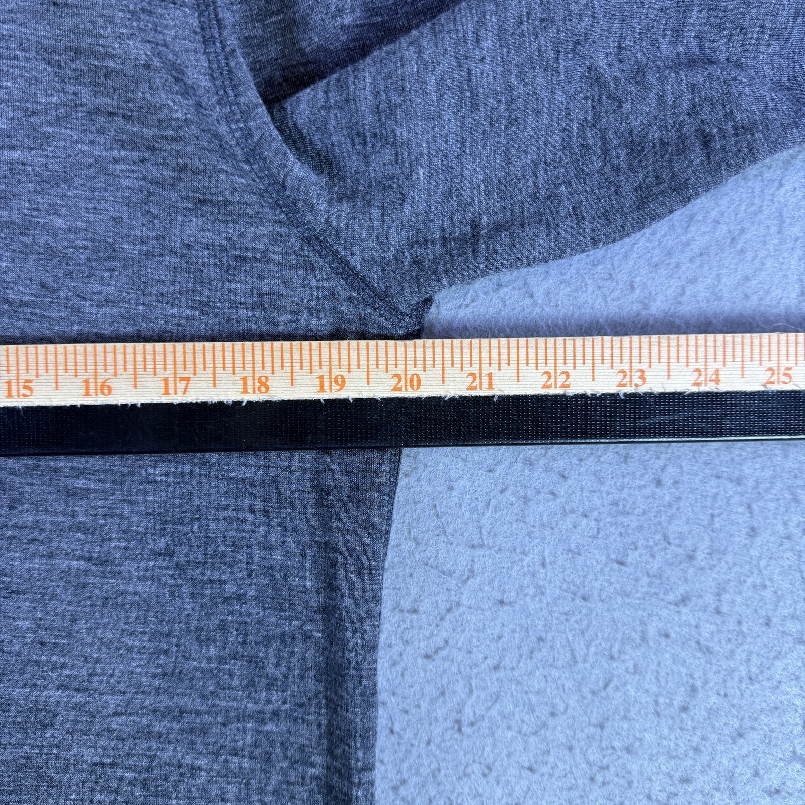 Omni-Wool Mens 1/4 Zip Pullover Size XL Gray Wool Blend Base Layer Gorp Outdoors