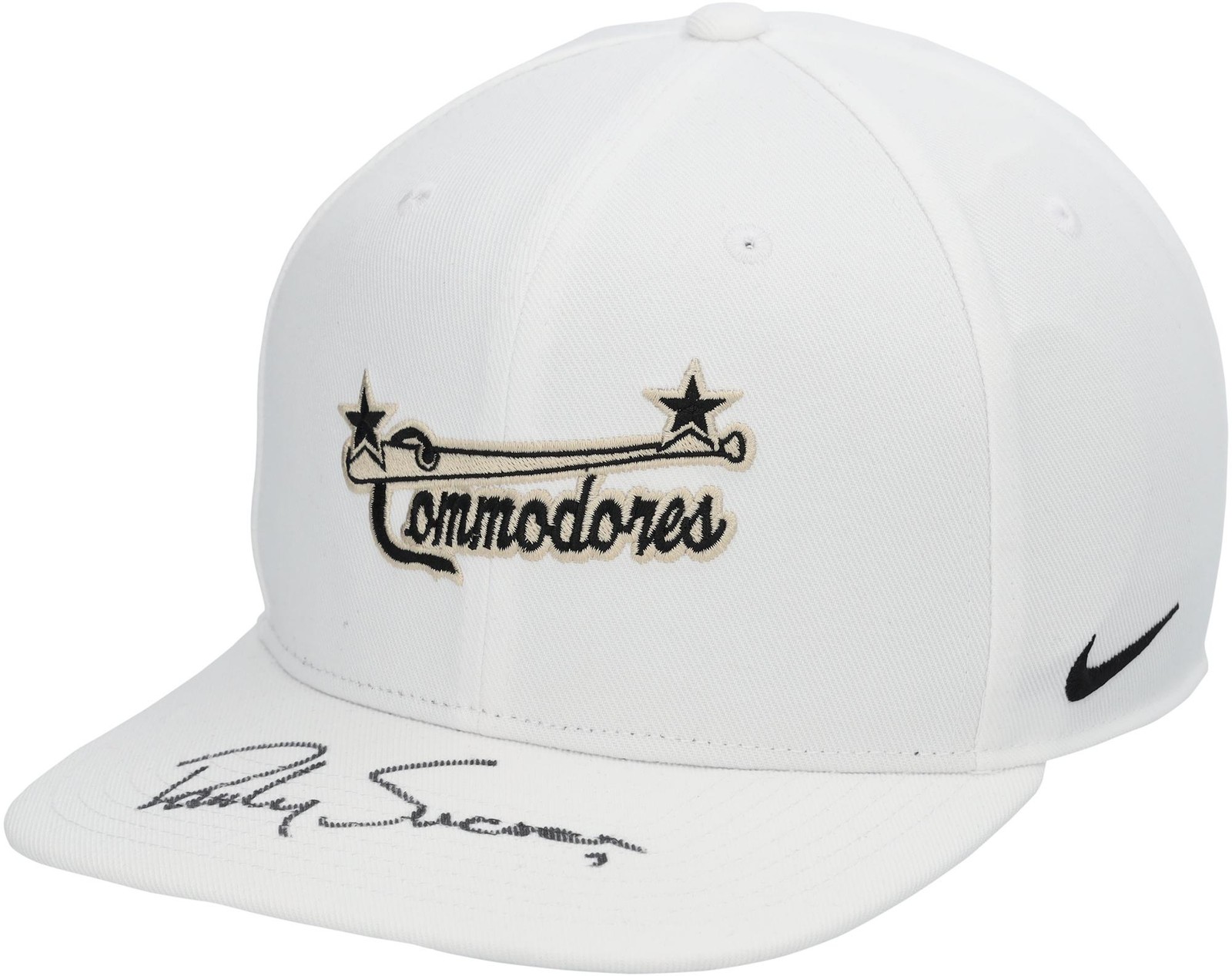 Dansby Swanson Vanderbilt Commodores Autographed Snapback Baseball Cap