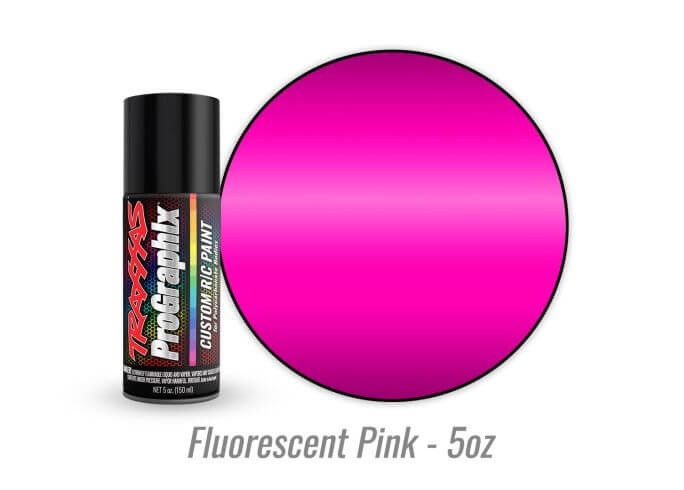 Traxxas Fluorescent Pink ProGraphix 5oz Spray RC Body Paint 5065