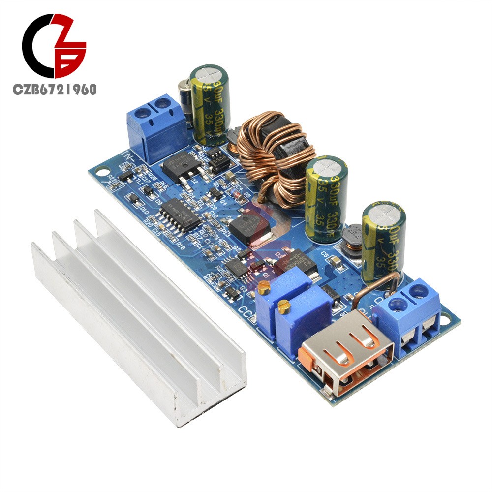 80W High-Power Constant Voltage Current USB Boost Module 2–24V to 3–30V Step-Up