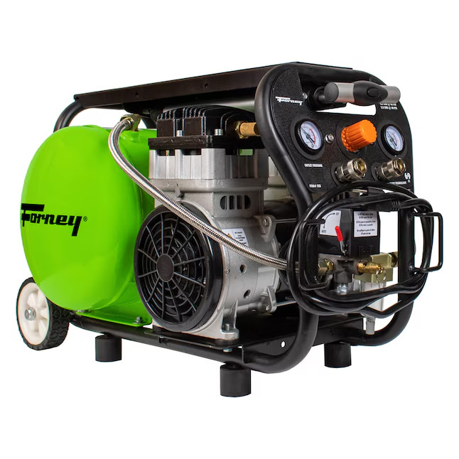 SALE - Forney 4-Gallon Portable Electric 120 PSI Horizontal Air Compressor