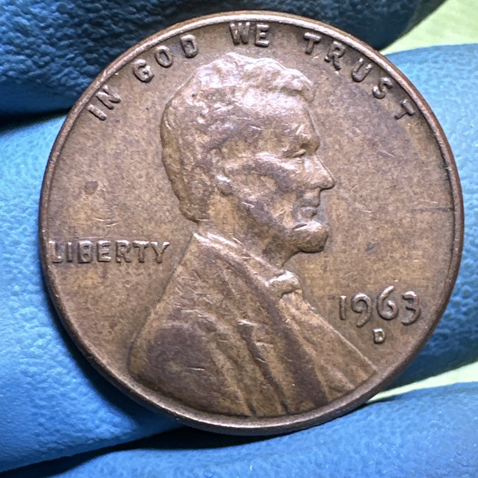 1963 d Lincoln Cent RPM-009 Error!