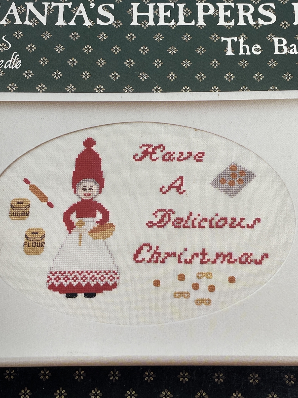 Artistic Needle Santa's Helpers I The Baker Cross Stitch Pattern