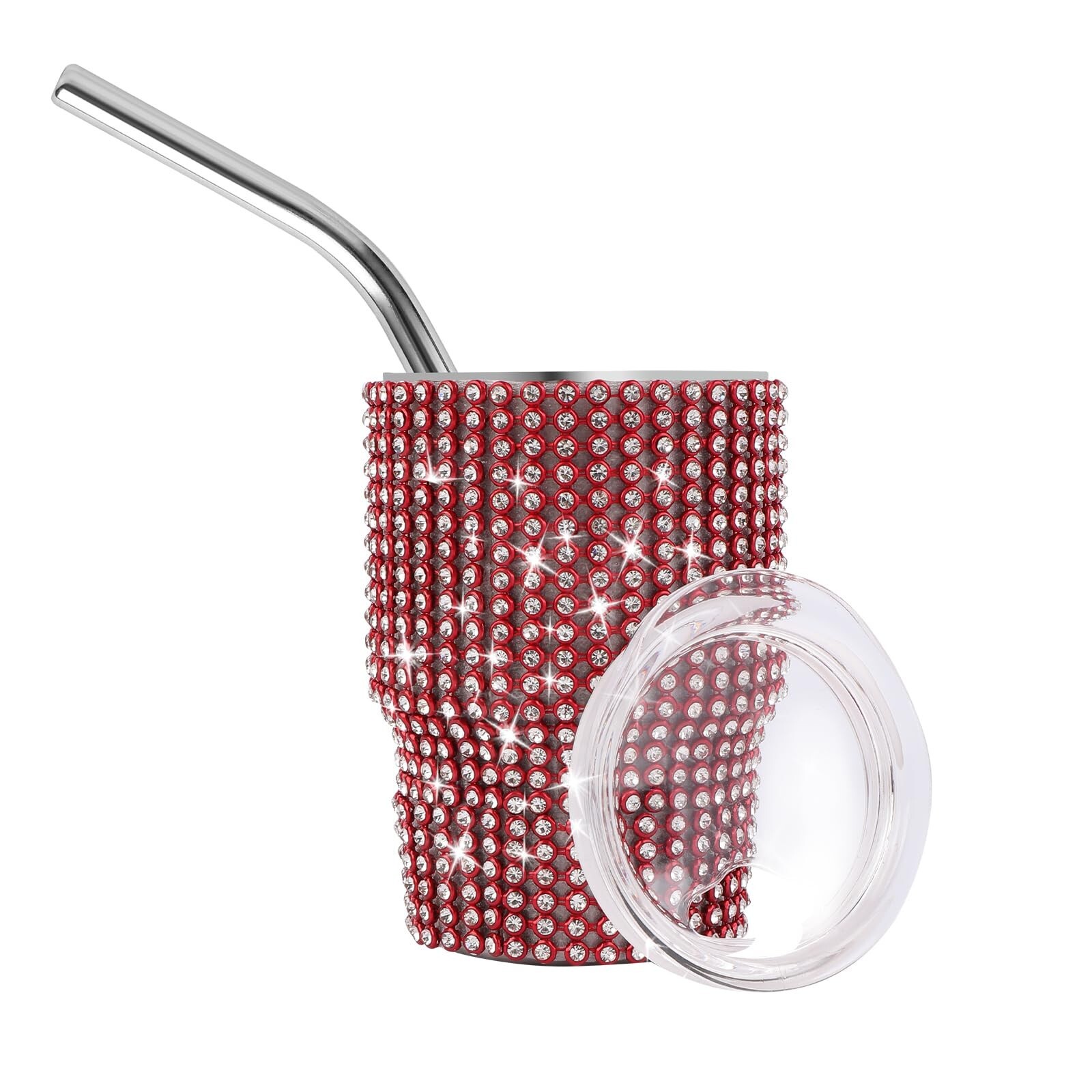 INSTOME Bling Mini Tumbler Shot Glass,3oz Shot Glass Tumbler,Diamond Tumbler ...