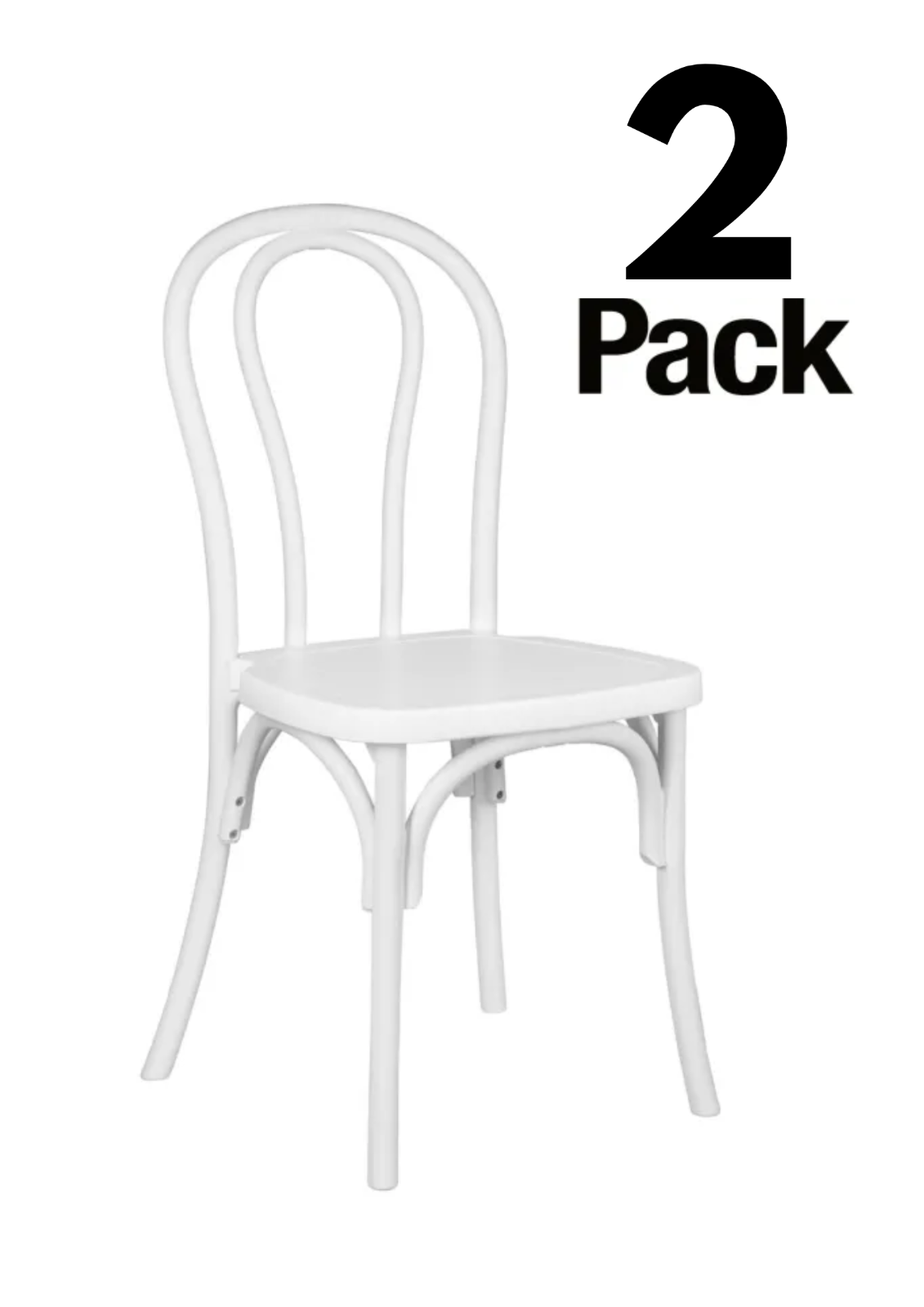 Bentwood Resin Chair by Chivari, 2 Chair Bundle by Chivari