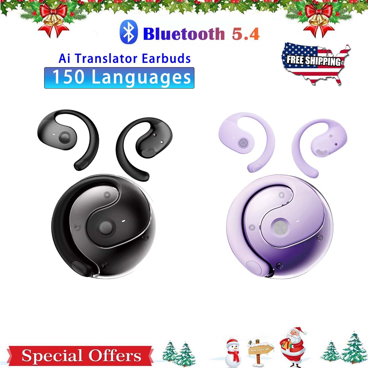150 Language Translation Headset: Instant Multilingual Communication