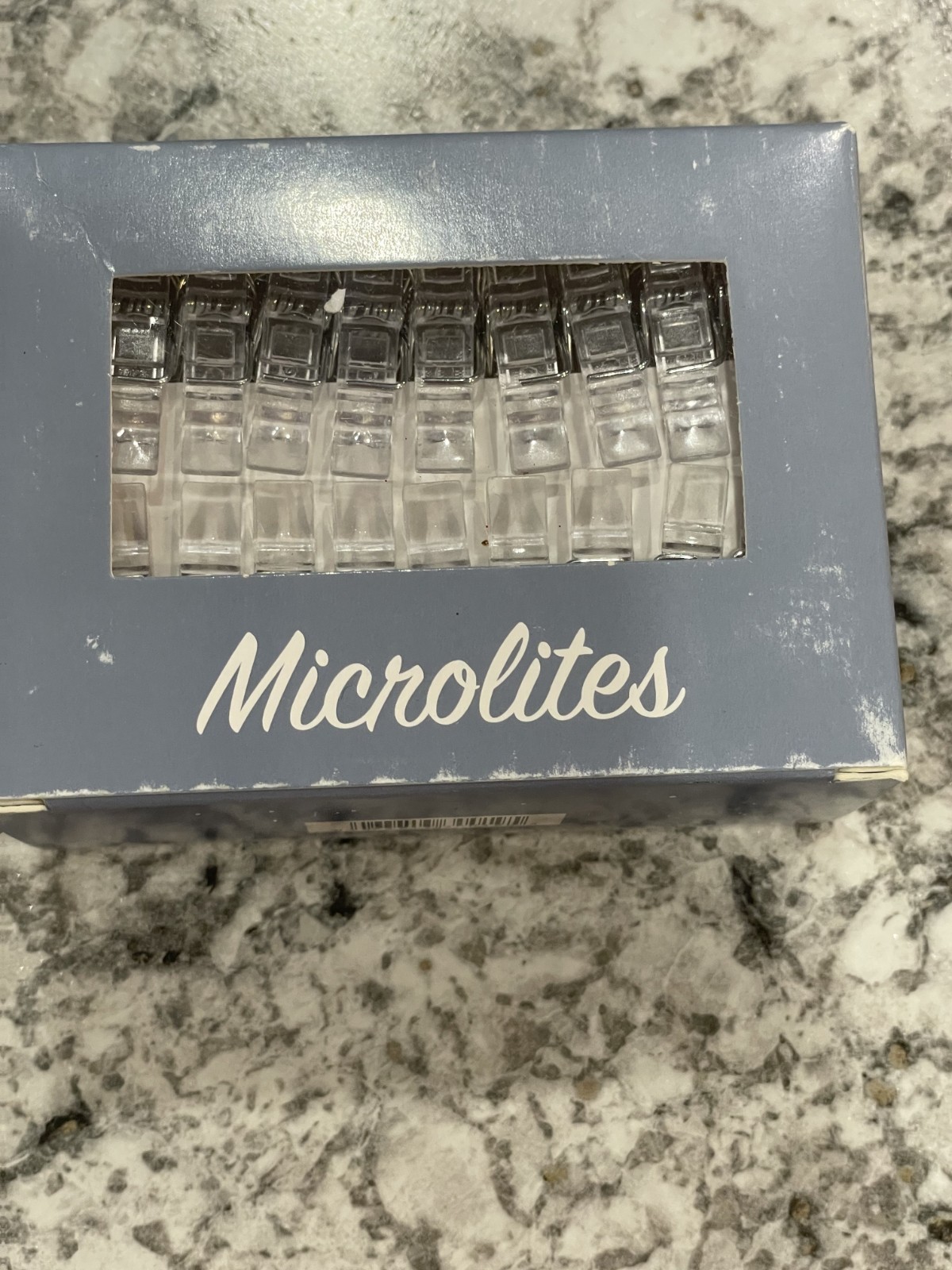 Microlites, LED String Lights, Weddings, 8 Feet, 50+ Hours, New In Box