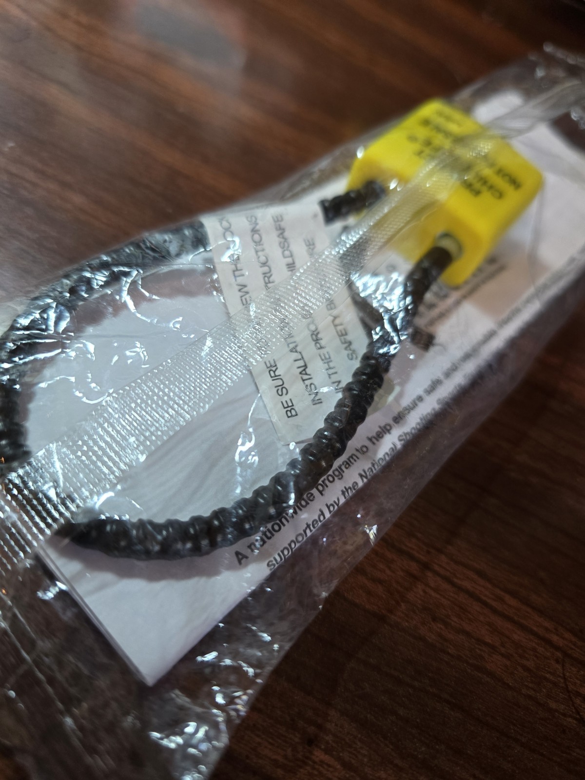 Project Child Safe Cable Gun Lock with 2 Keys New in Original Package