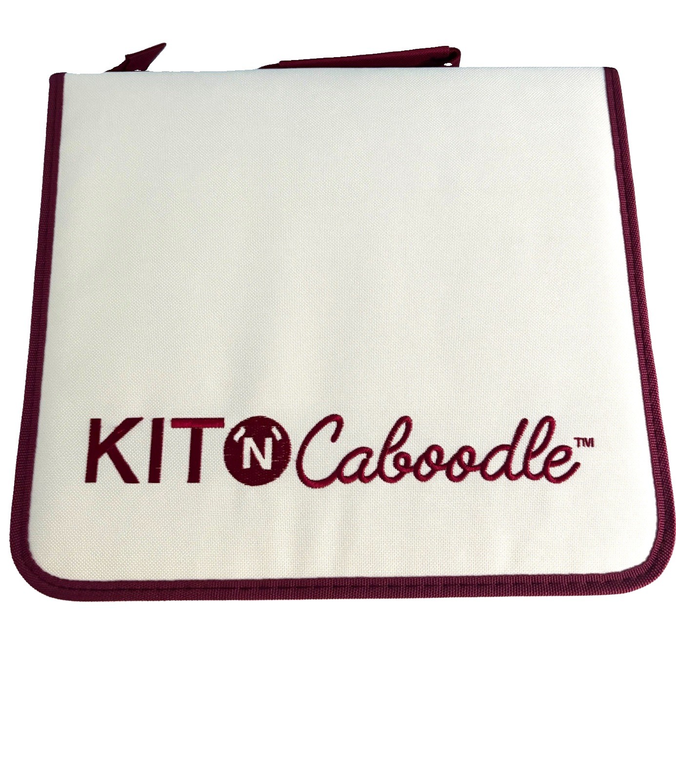 Kit N Caboodle Craft Storage Stamps Dies Tools Ring Binder & Pockets NEW!