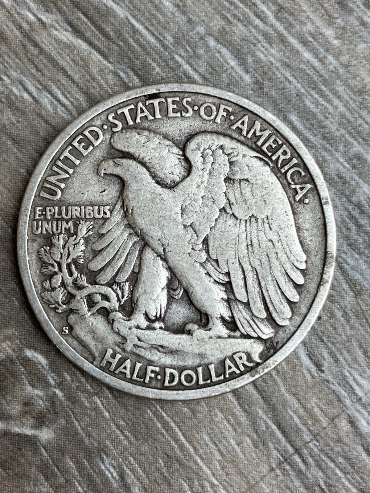 1942-S Walking Liberty Half Dollar Coin