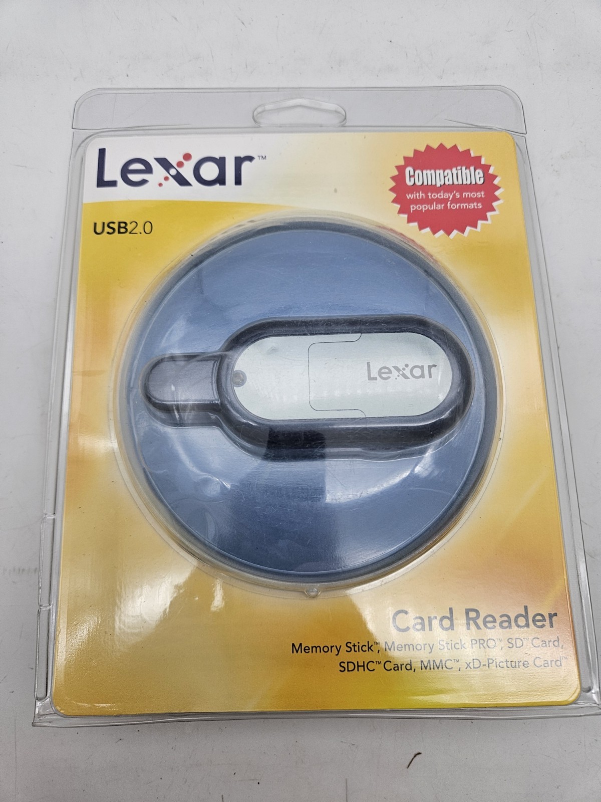 Lexar Card Reader USB 2.0 Memory Stick Pro SD MMC  XD Picture Card NEW IN BOX