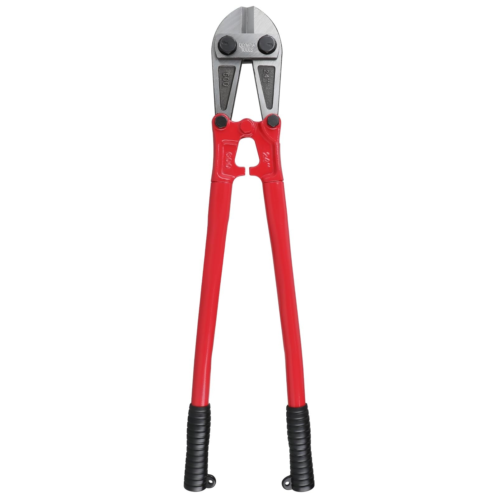 24" Bolt Cutter With Drop Forged Alloy Steel And Ergonomic Grip Rubber Handles F
