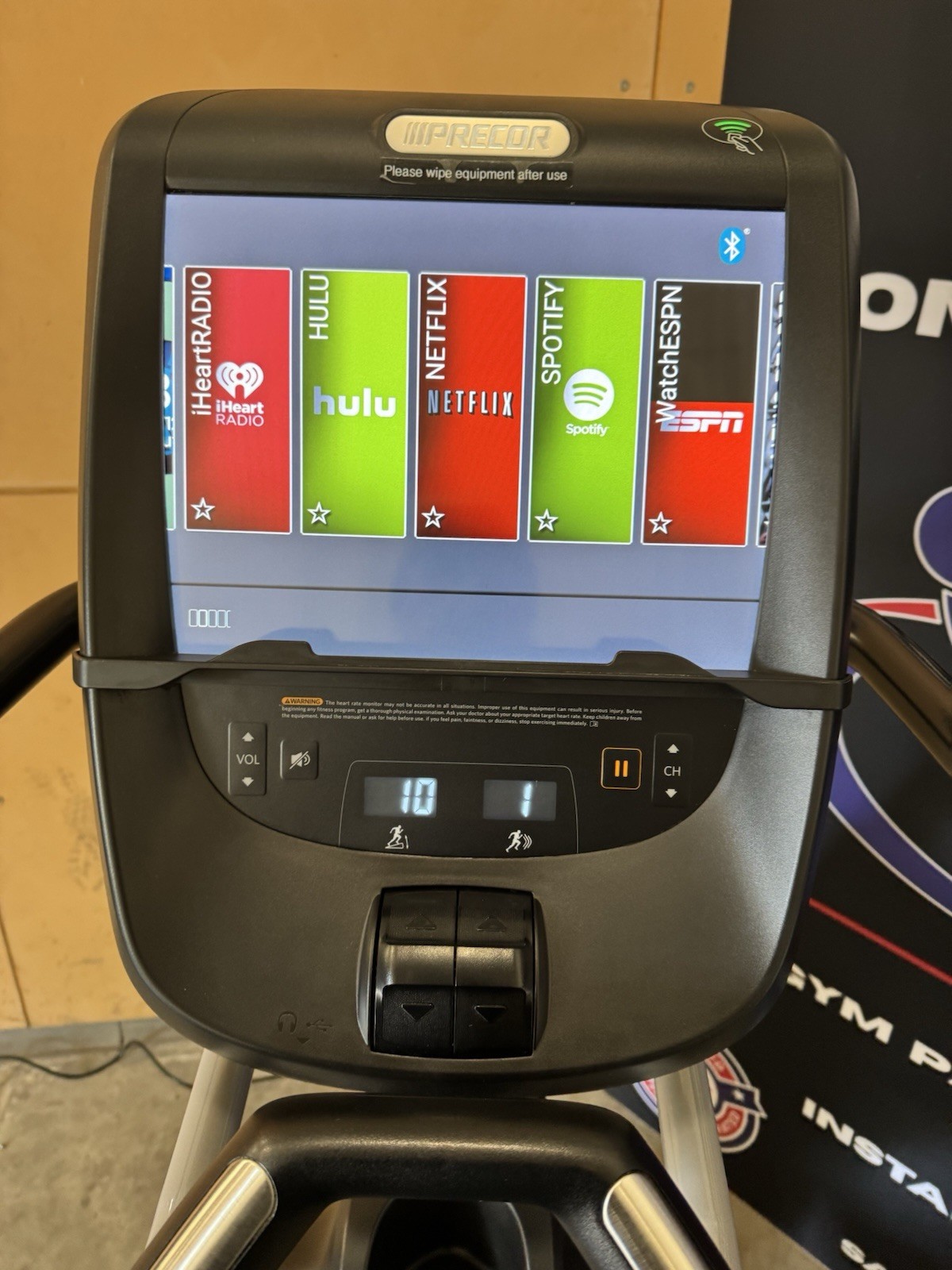 Precor EFX 883 Lower Body Elliptical P82 Console
