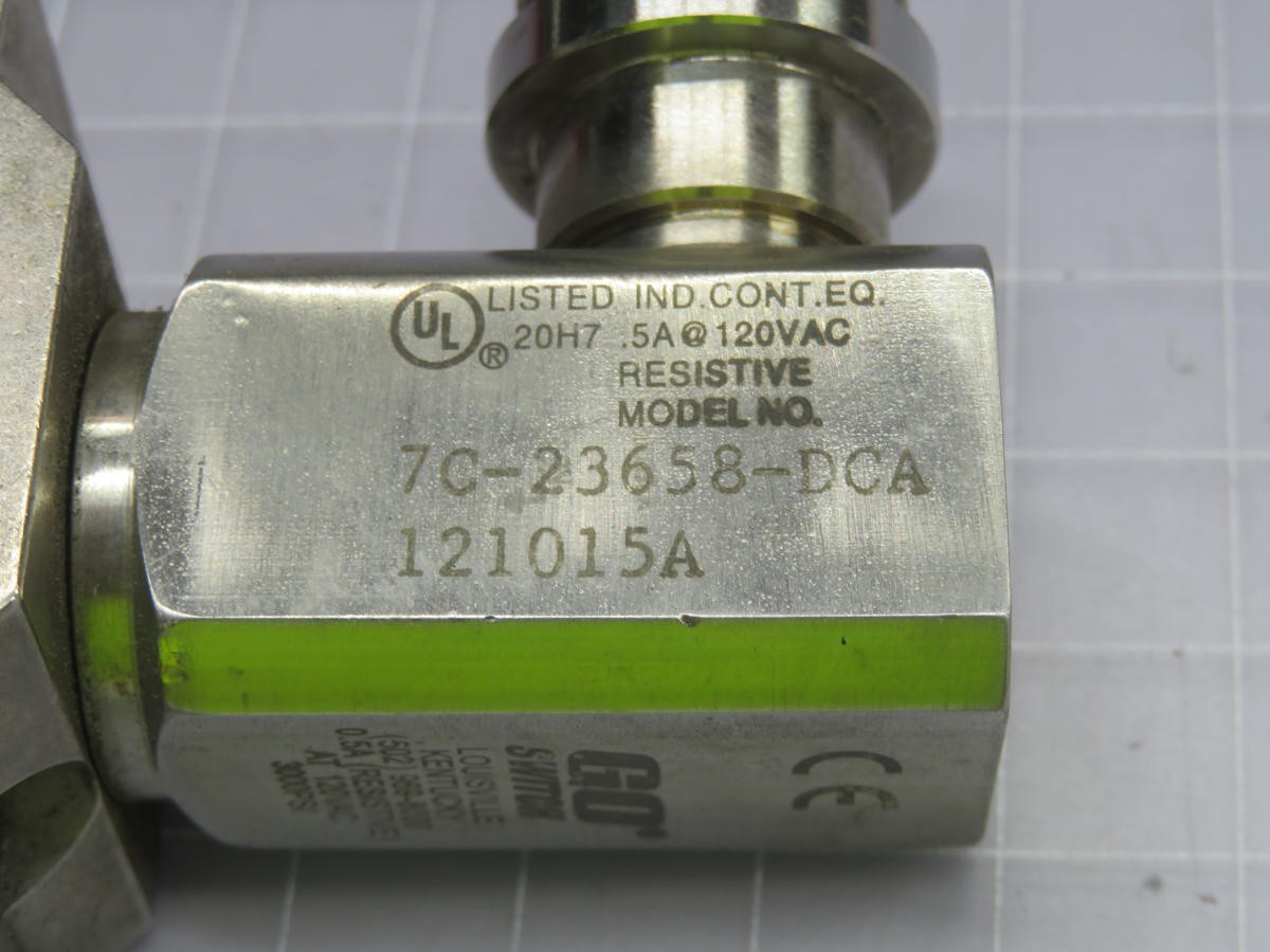 GO SWITCH 7C-23658-DCA UL GENERAL PURPOSE SWITCH T229956