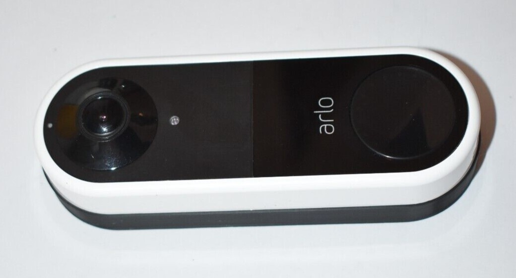 WIRED Arlo Video Doorbell Holder Bracket Clip Mounting Flat Wall Plate Security