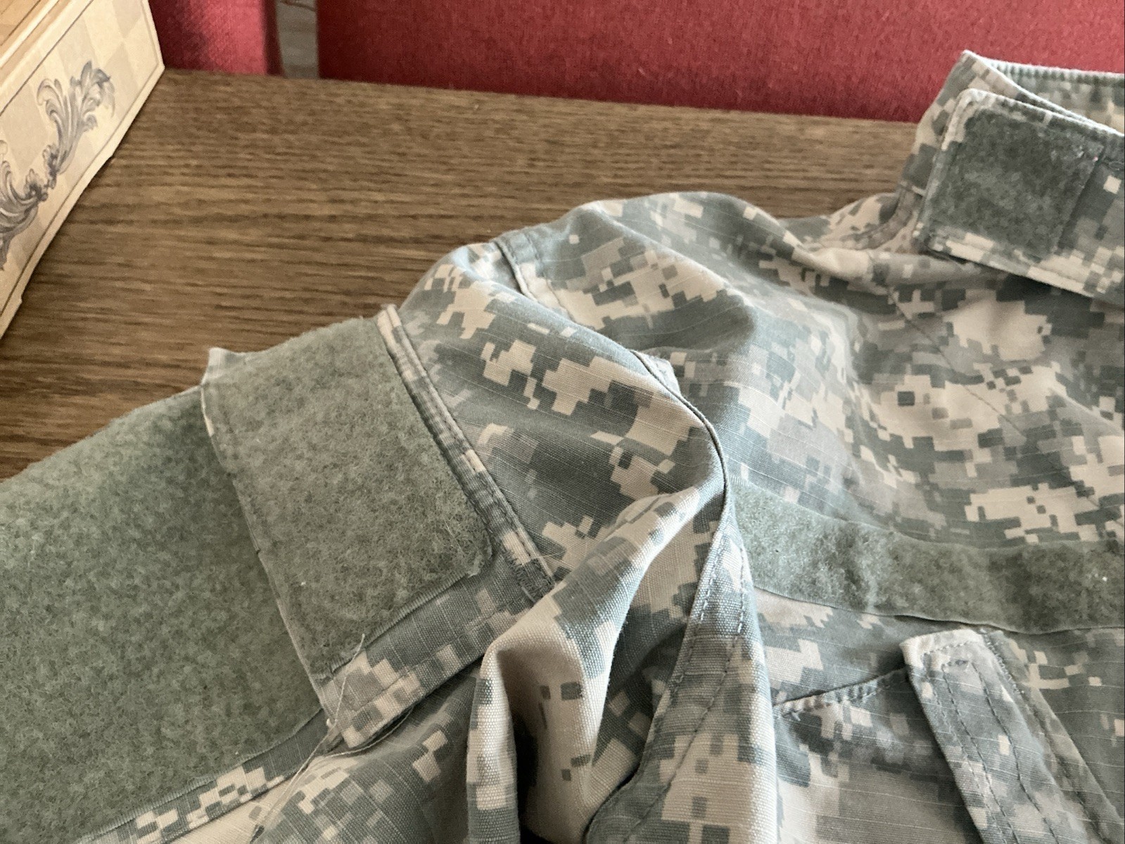 ACU Shirt/Coat Medium Long Digital Camo Army