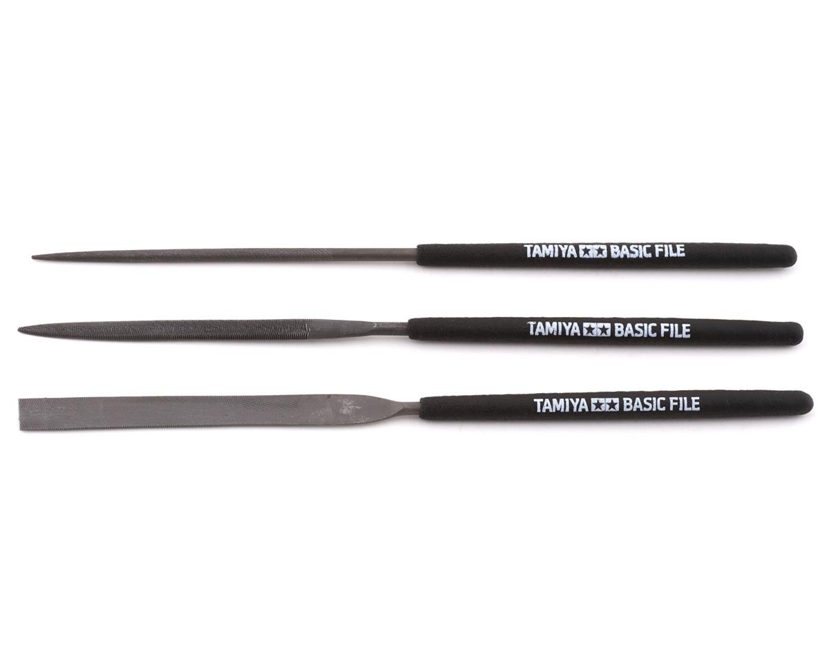 Tamiya Basic Smooth Double-Cut File Set [TAM74104]