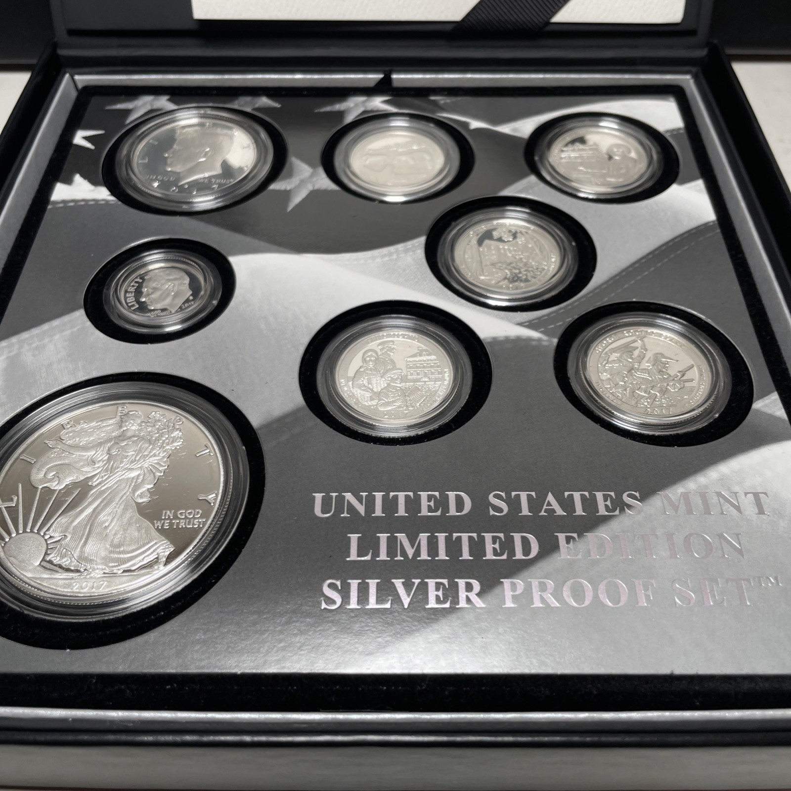 2017 U.S. Mint LIMITED EDITION SILVER PROOF SET w/COA