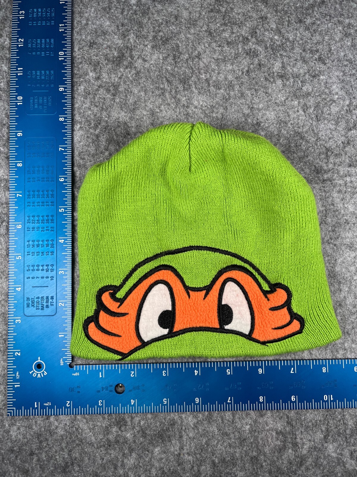 Nickelodeon Teenage Mutant Ninja Turtles Beanie Youth OS Green Michelangelo