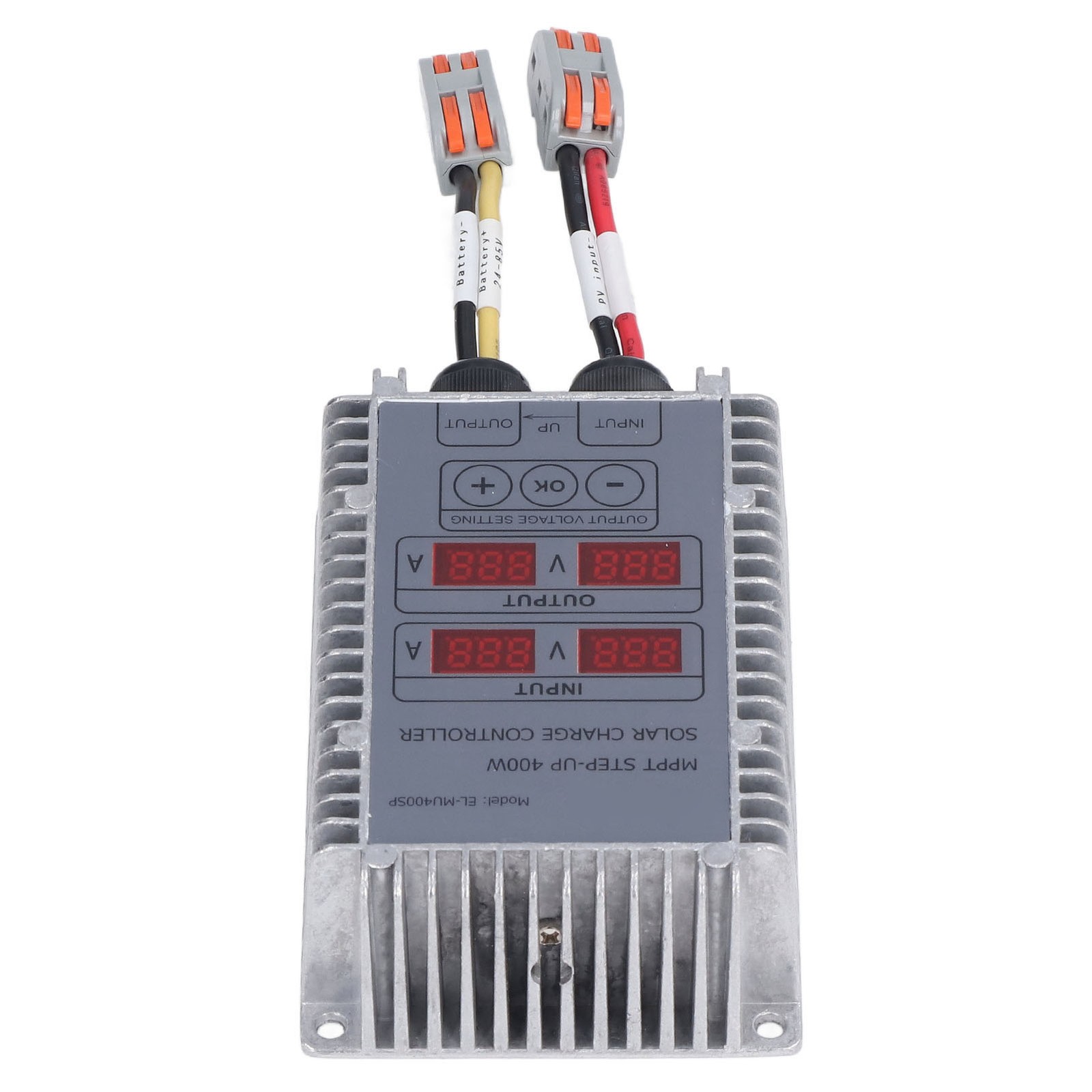 Solar Battery Charge Controller Boost MPPT Voltage Adjustable Waterproof With
