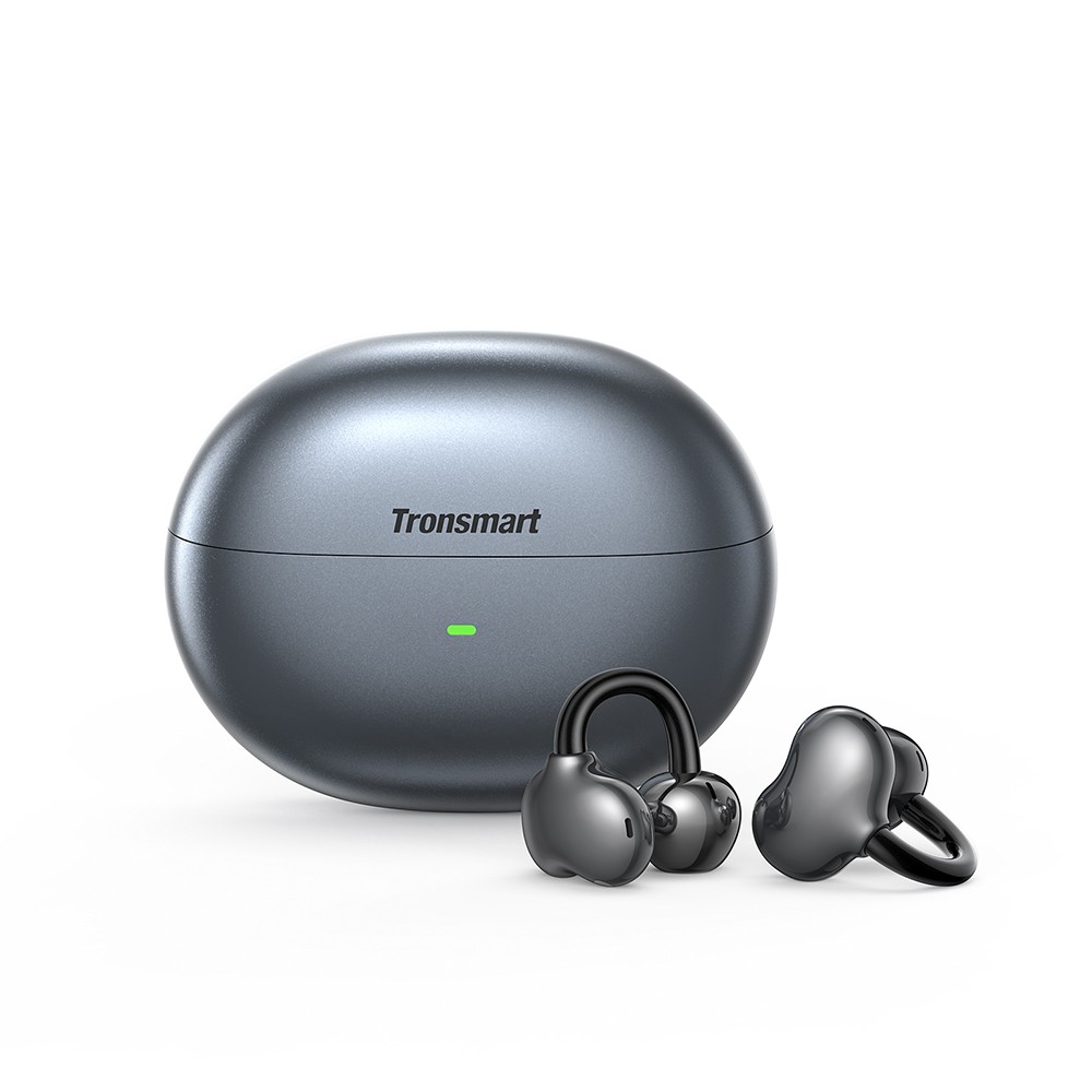 Tronsmart OpenFly Clip Open Ear Clip-On Earbuds Earphones,Punchy Bass Headsets