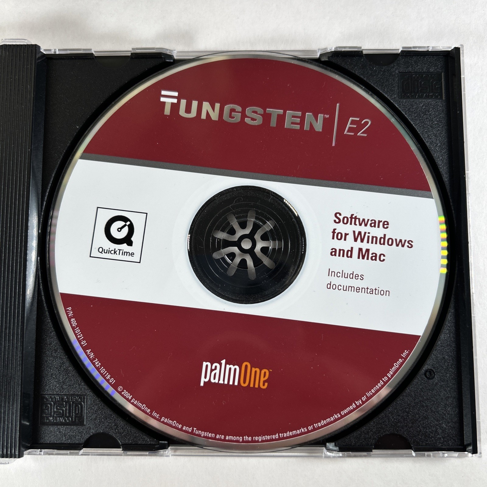 Palm One Tungsten E2 Software Installation CD for Windows & Mac (Vinatage PDA)
