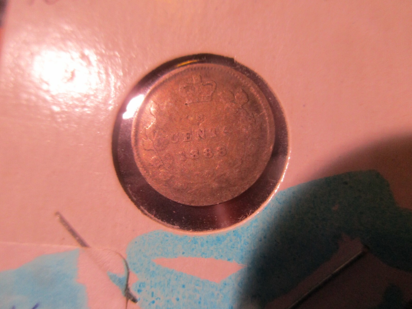 Canada - 1888 Silver 5 Cent - Victoria - 10252101