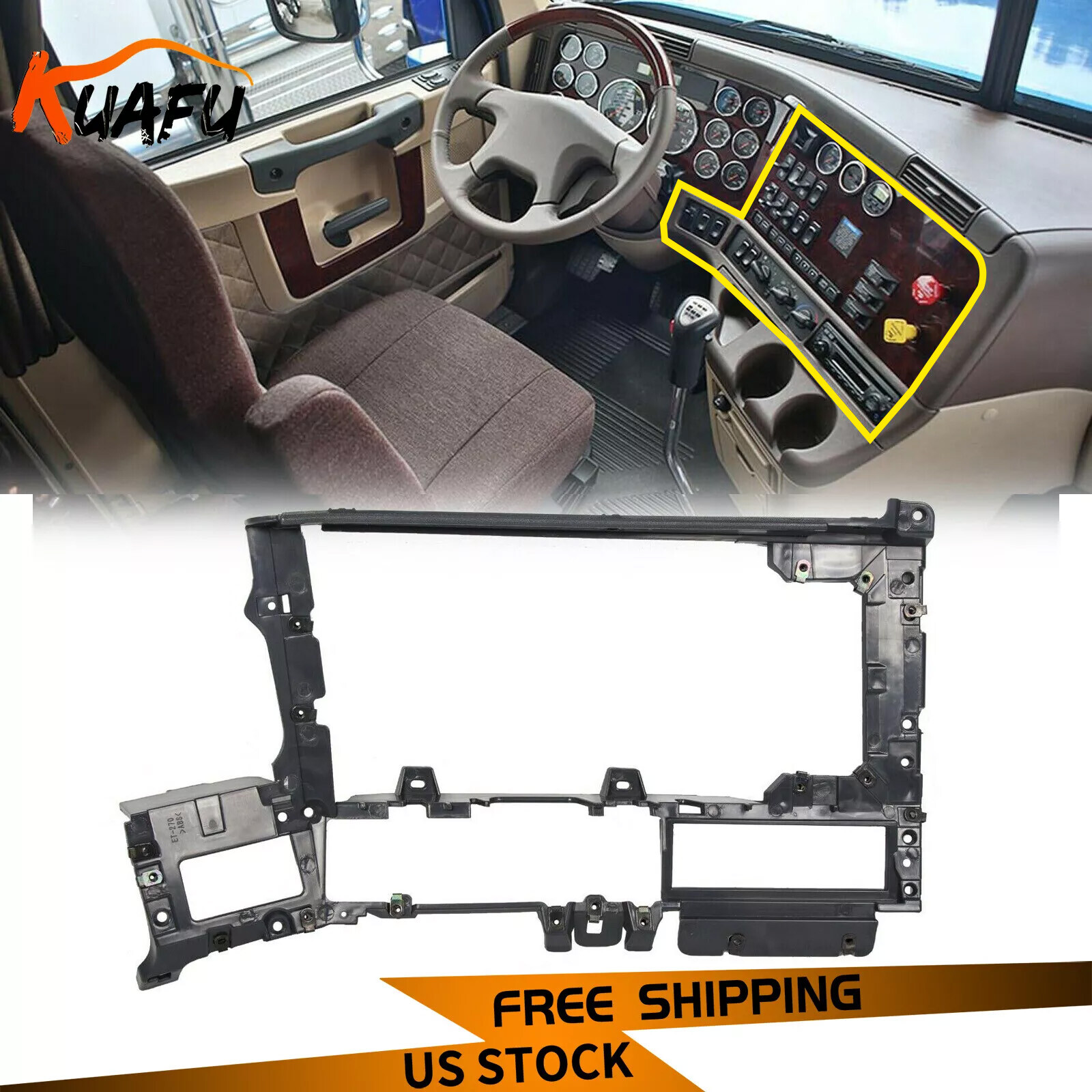 Dashboard Panel For Freightliner Columbia/Century/Coronado 97-14 #A18-34683-005