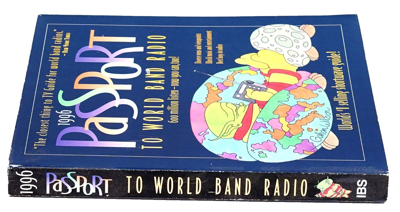 1996 Passport to World Band Radio Book - Stations Frequencies Reviews Stories #1