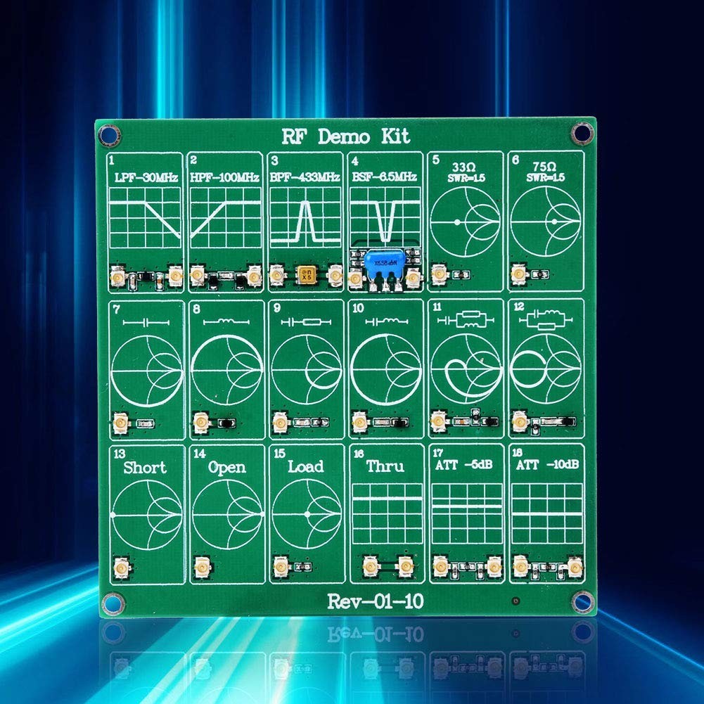 Educational VNA Module - 18 Built-in Filters for Calibration Learning