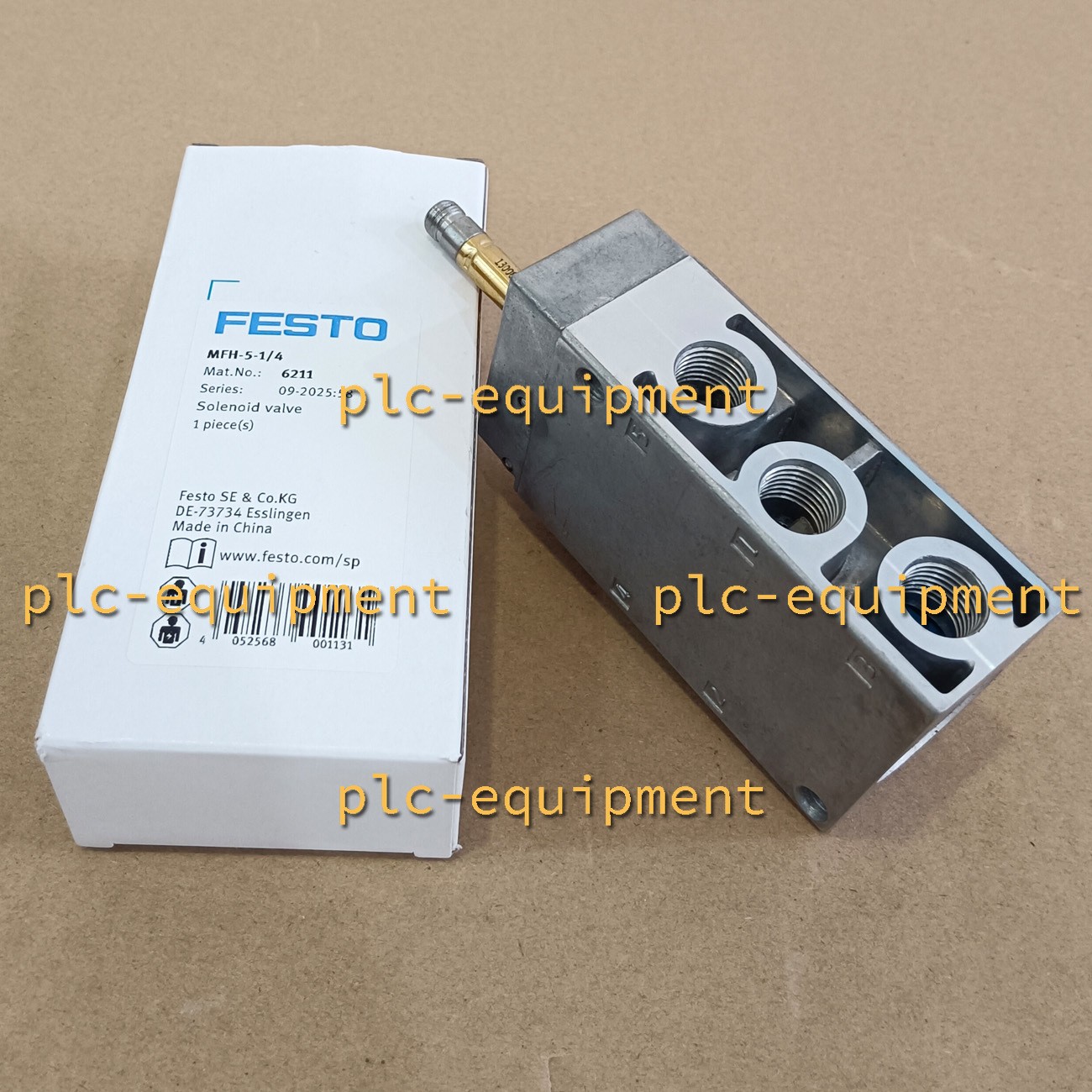 New Festo MFH-5-1/4 Solenoid Valve MFH51/4 6211 One Year Warranty
