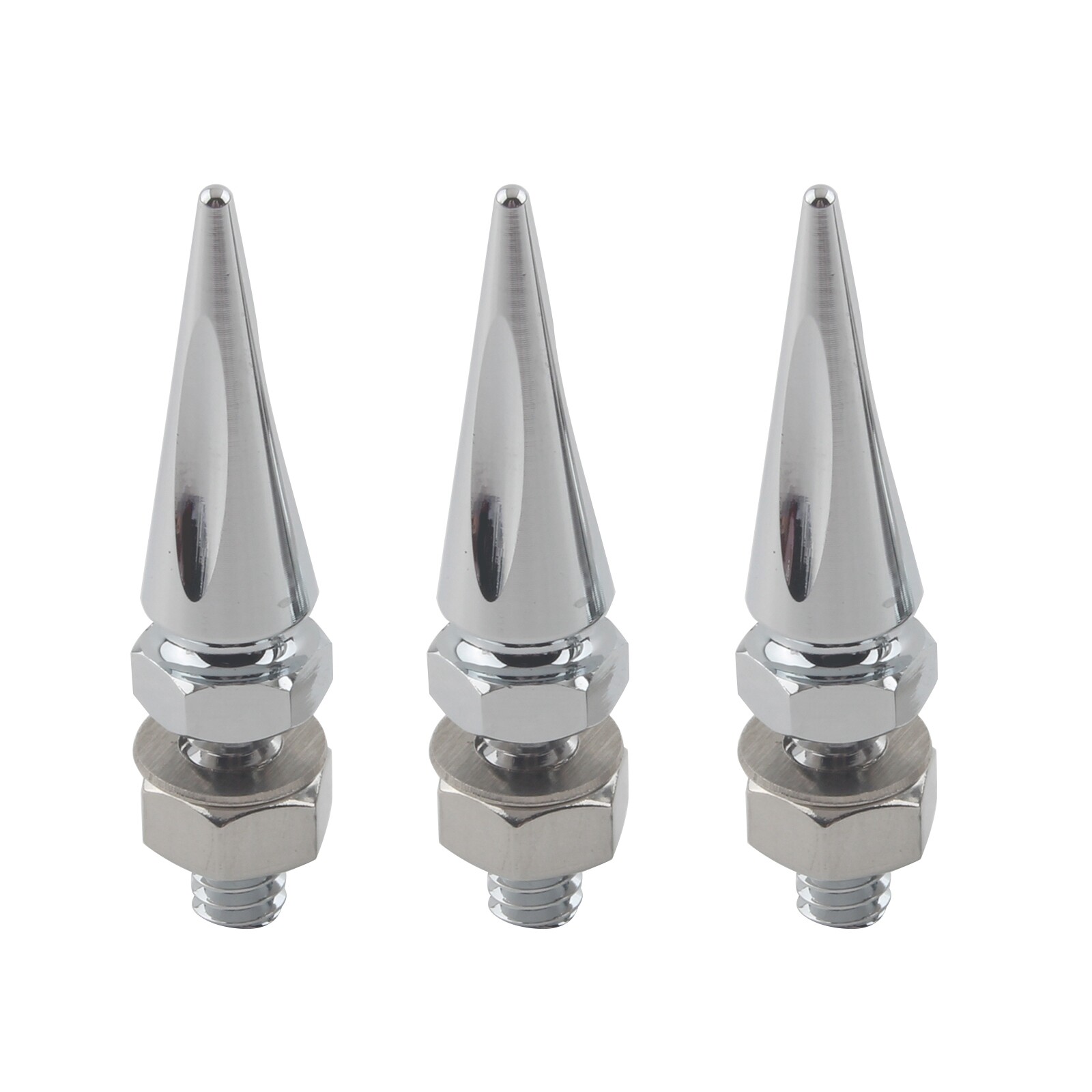 Chrome Spike Windshield Bolt Kit For Harley Tri Glide Ultra Classic 2009–2013