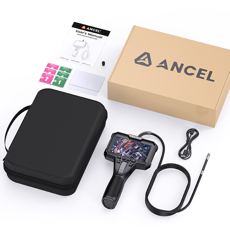 ANCEL AN302 3 Image Display Modes Endoscope Articulating Borescope Dual Camera