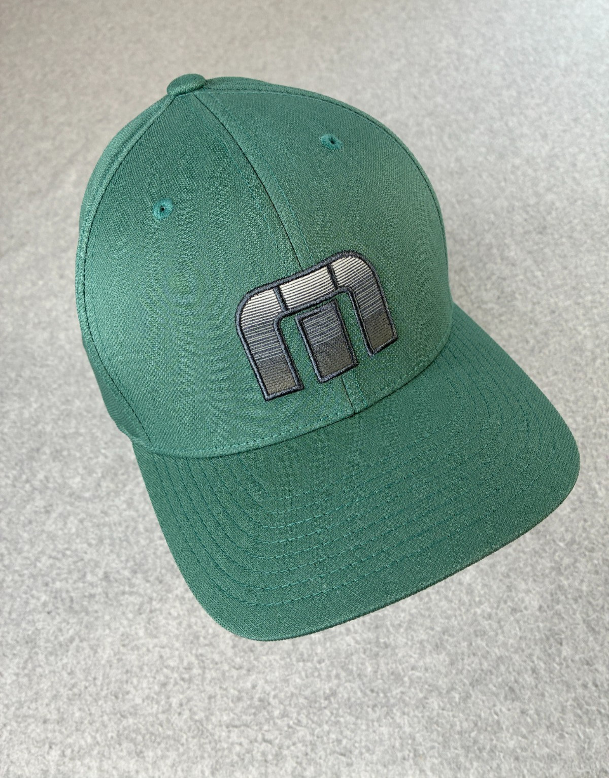 Travis Mathew Snapback Golf Hat Cap Green Adjustable Pradera Golf Course Logo