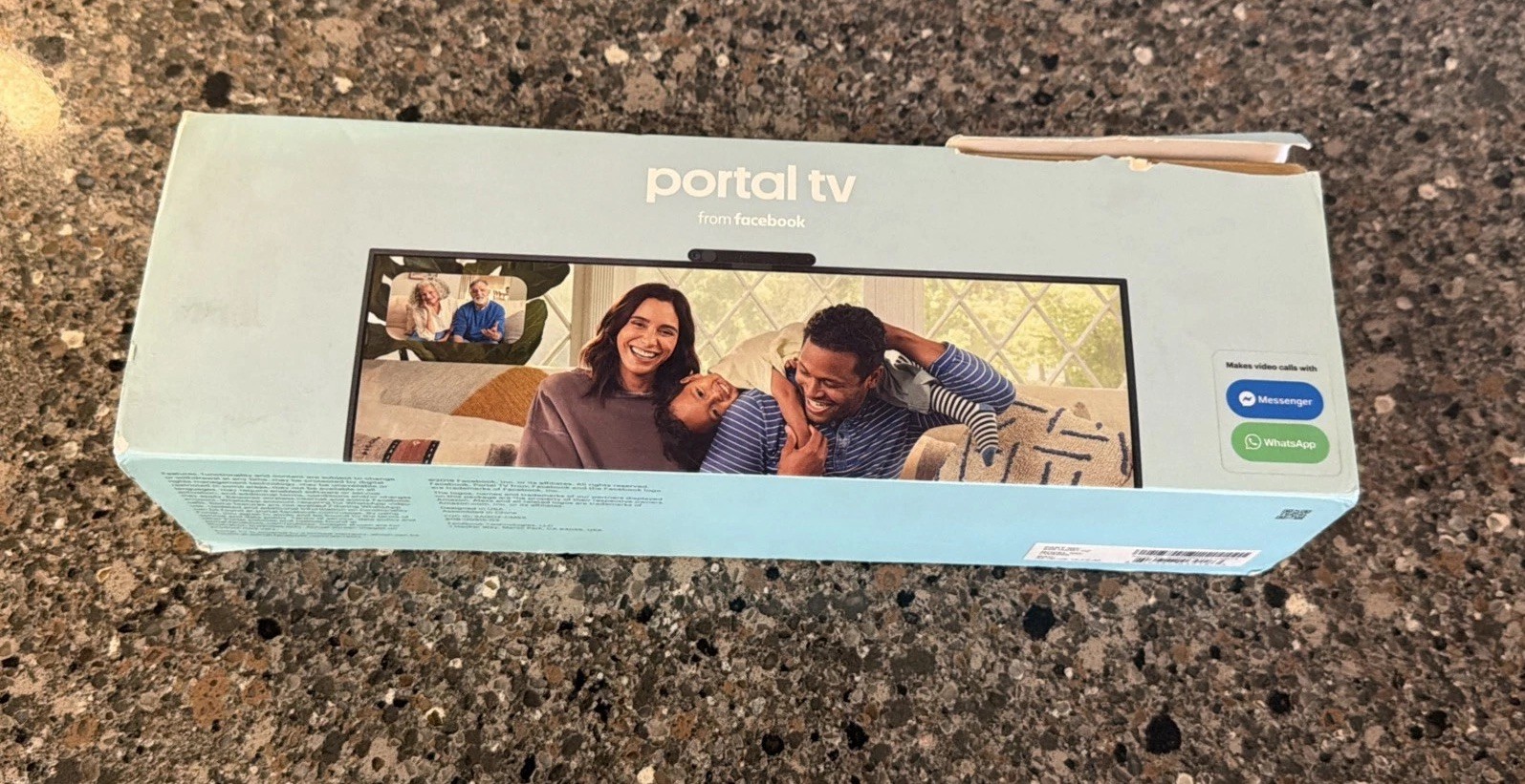 Facebook Portal TV smart video Calling Model LW94NS