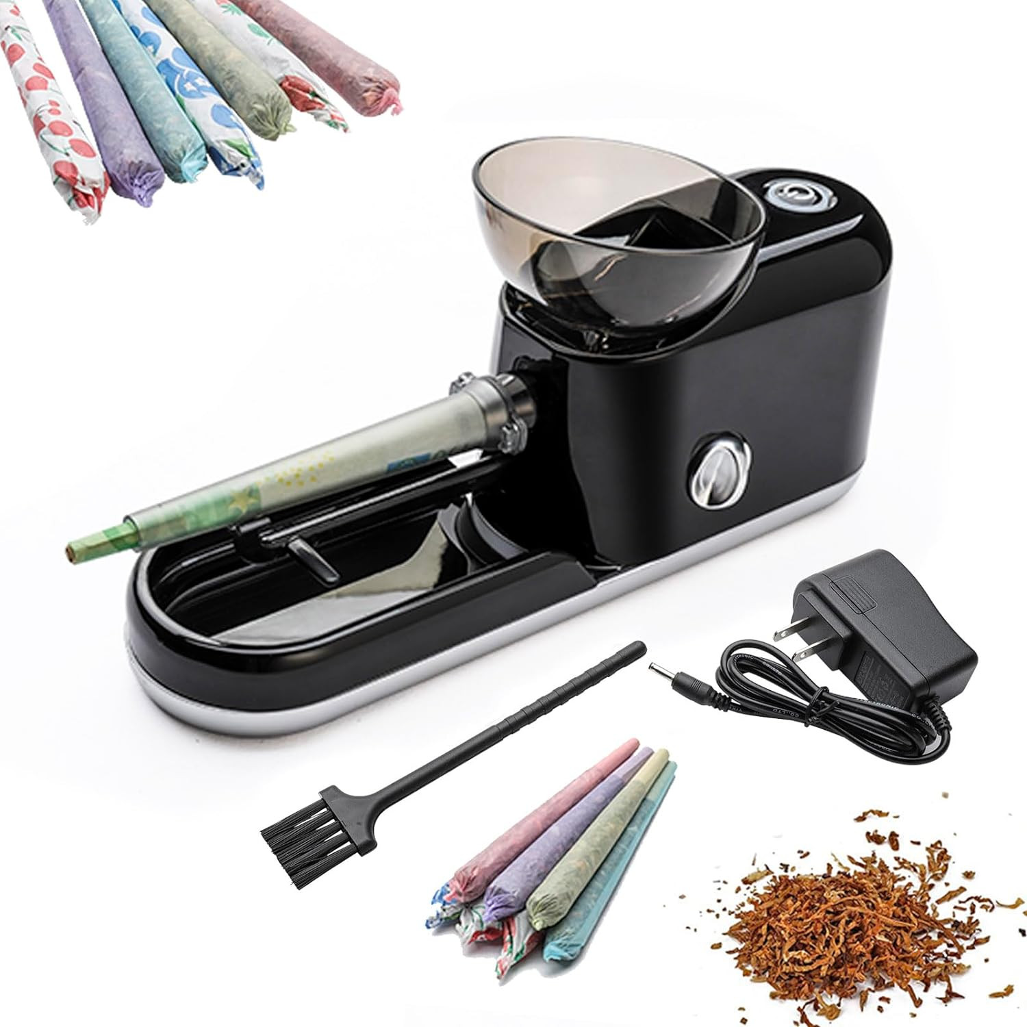 Electric Pre Roll Machine, Cones Rolling Machine for King Size,Electric Pre Roll
