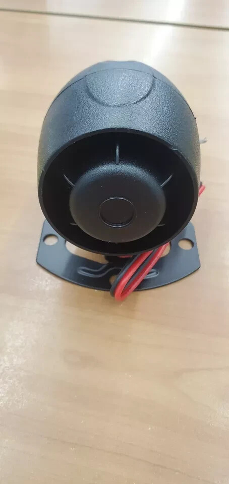NEW Audiovox 20W 1-Tone Siren Horn – 12V Security Alarm for Car #13645773