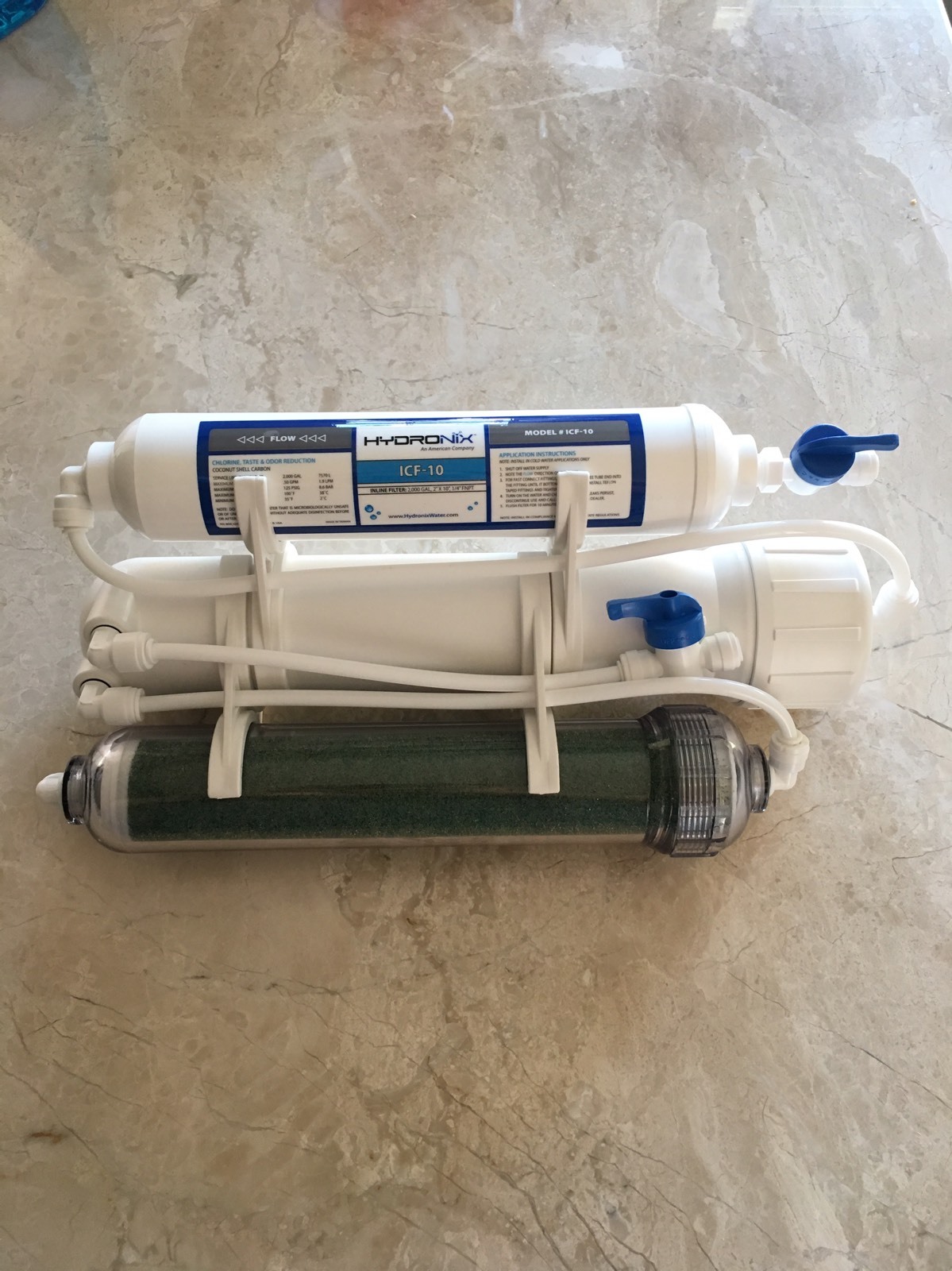 RO/DI REVERSE OSMOSIS AQUARIUM/REEF SYSTEM 5 STAGE 100GPD