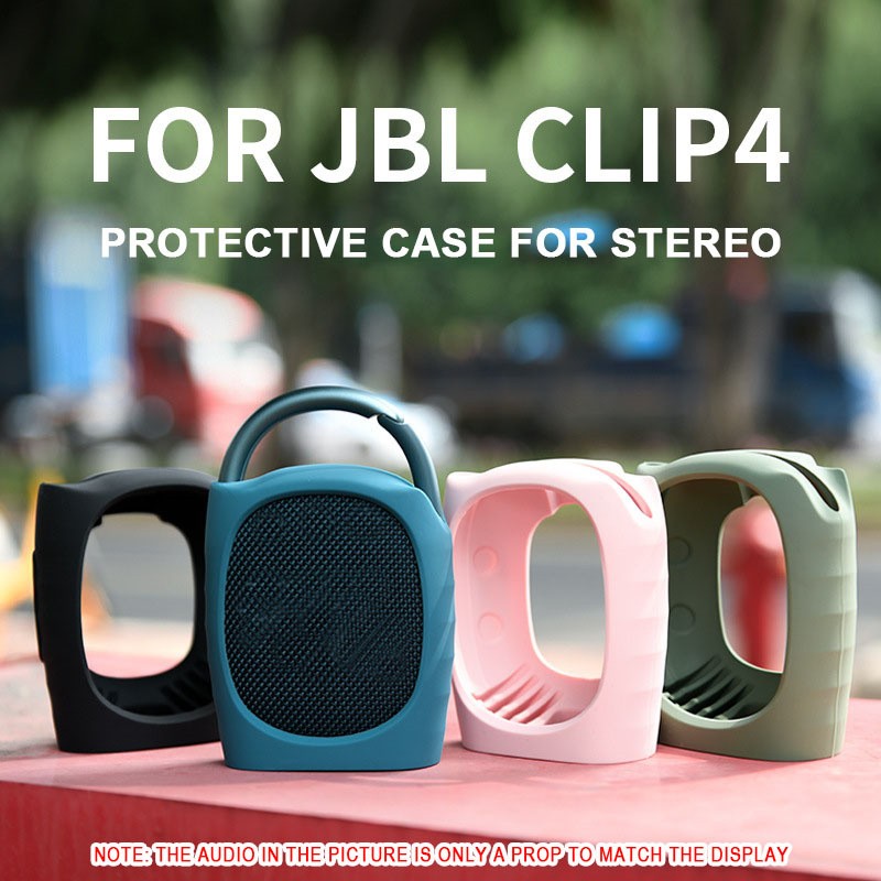 Silicone Dustproof Protective Cover For Jbl Clip 4 Blue-Tooth Speaker Case Shell