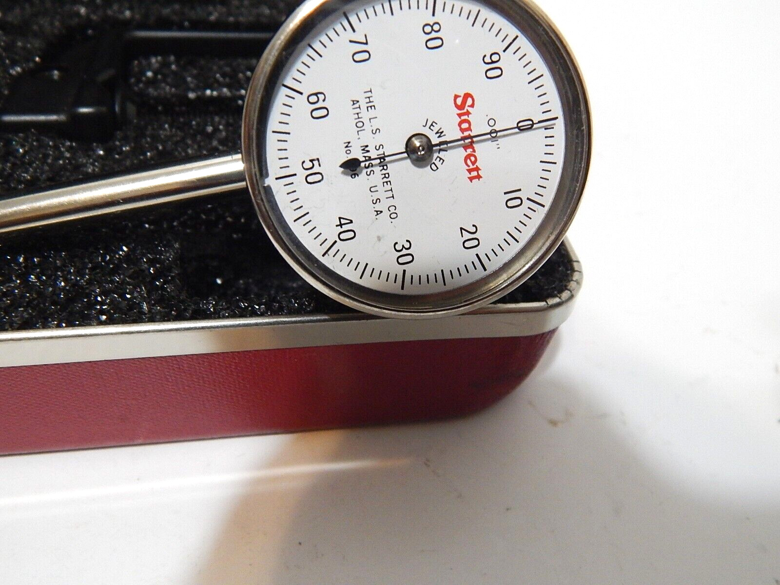 STARRETT 196AIZ 0-100 WITH ATTACHMENTS