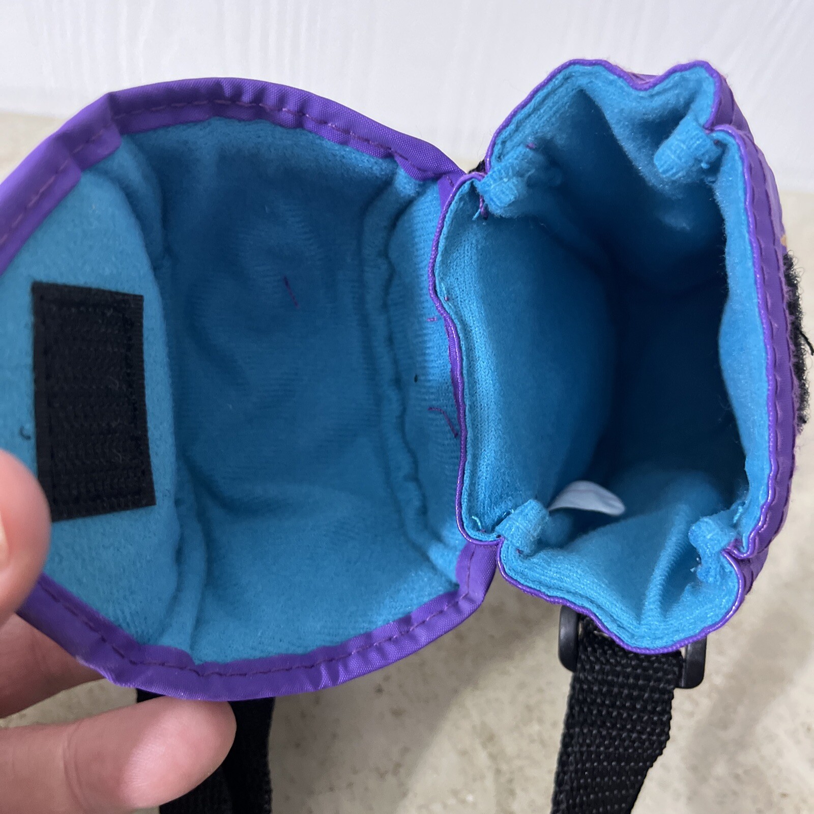 Samsonite Small Camera Case With Shoulder Strap Purple 7” X 3.5” X 2”