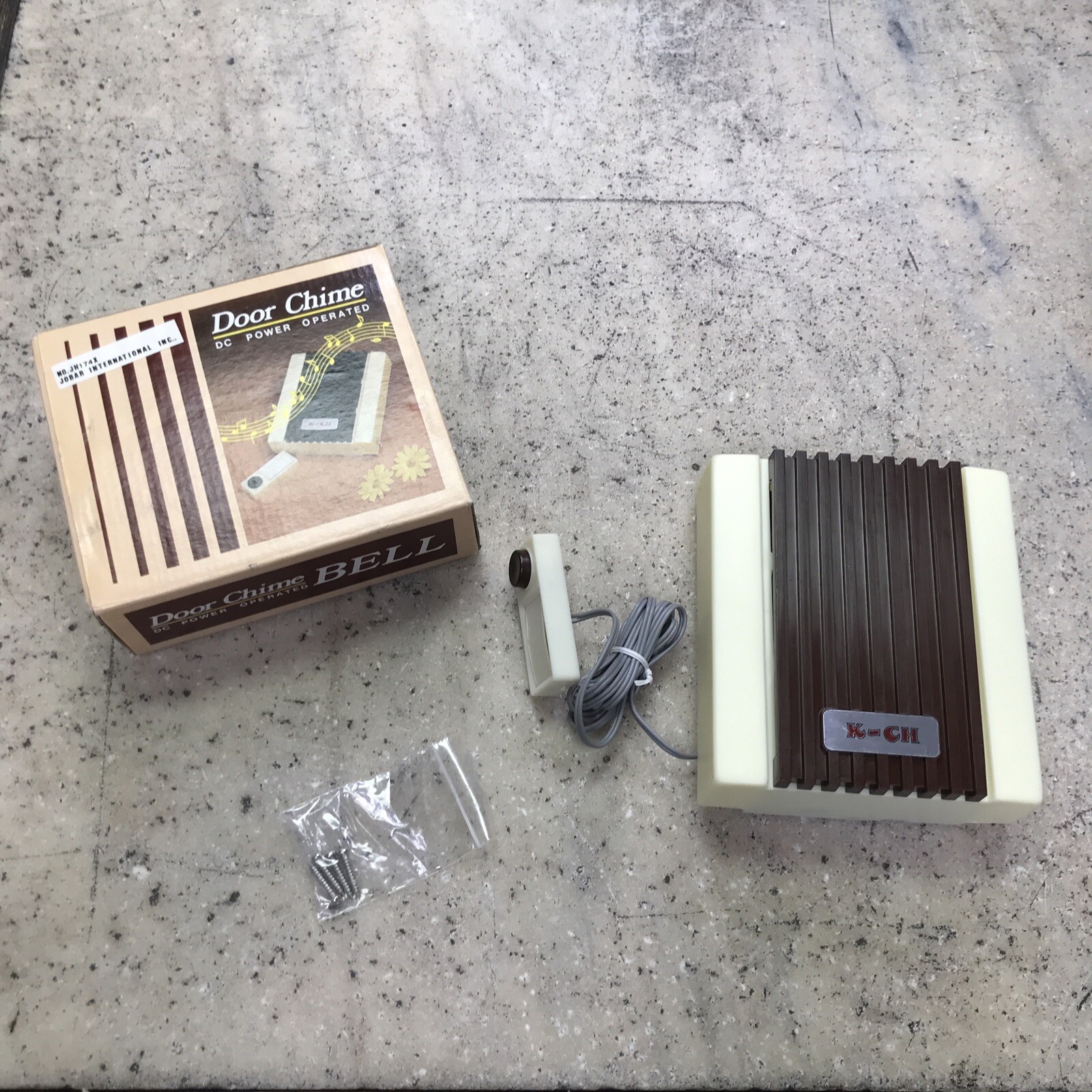 Vintage Door Chime Model Mid Century Door Bell MCM - CH-181 - Untested Fast Ship