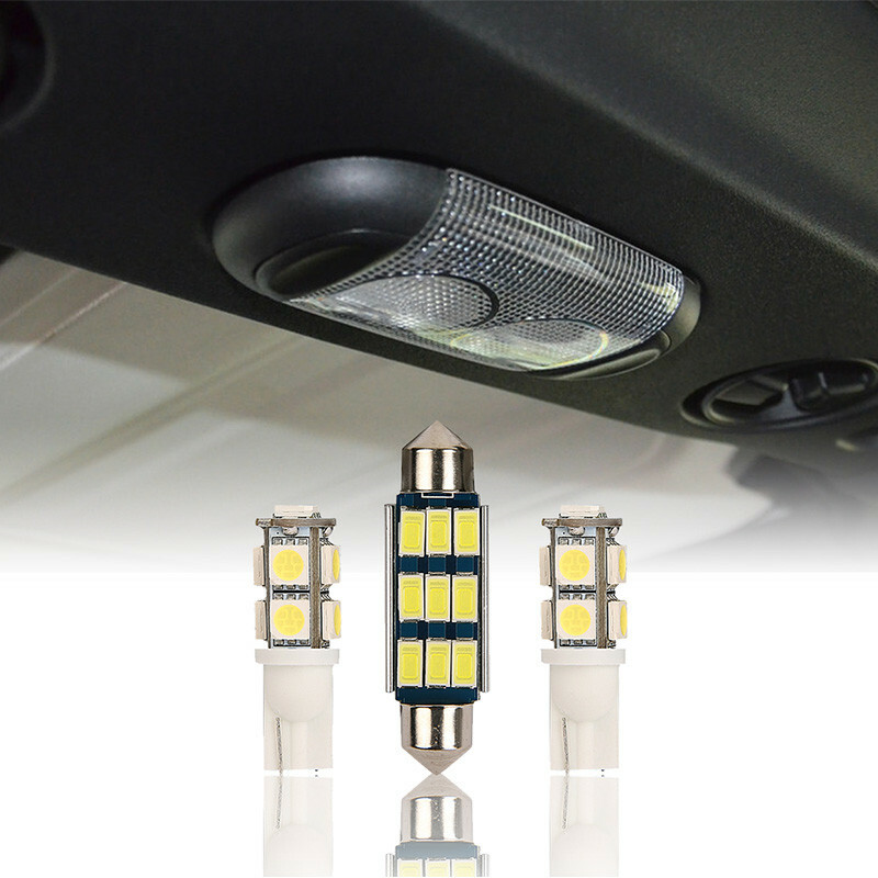 Dome Light Bulbs Upper LED Reading Map Light Kit Fit 2007-2018 Jeep Wrangler JK